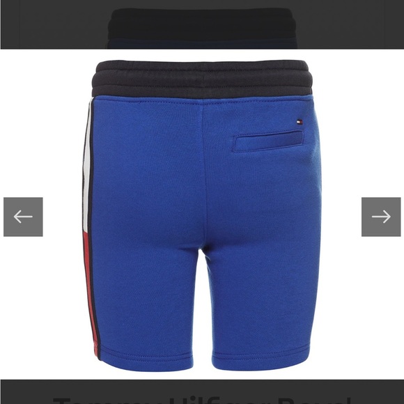 Tommy Hilfiger Youth Boys' Tolstoy Printed Knit Shorts - Classic White/Multi - Picture 7 of 10